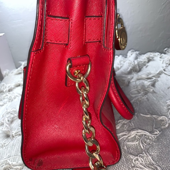 Michael kors red hand bag - Picture 4 of 5